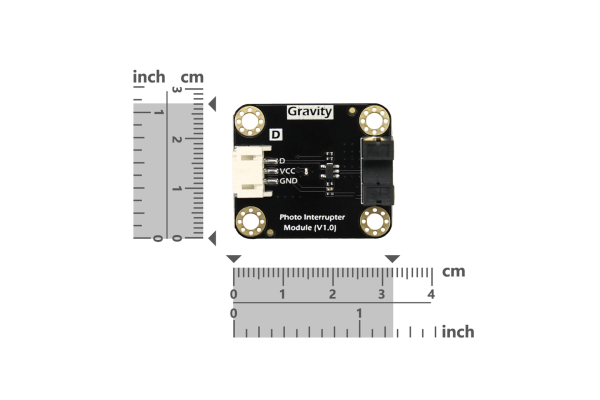 Infrared Light Photo Interrupter, ITR9608, 5mm Gap, 940nm