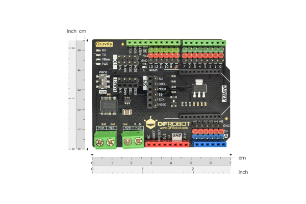 Gravity IO Expansion & Motor Driver Shield, TB6612FNG, XBee, 2x1.2A