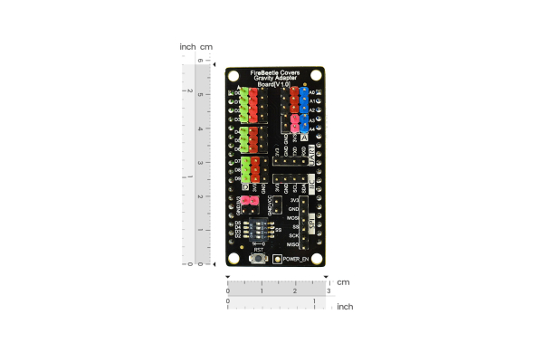 Gravity I/O-expansion shield til FireBeetle
