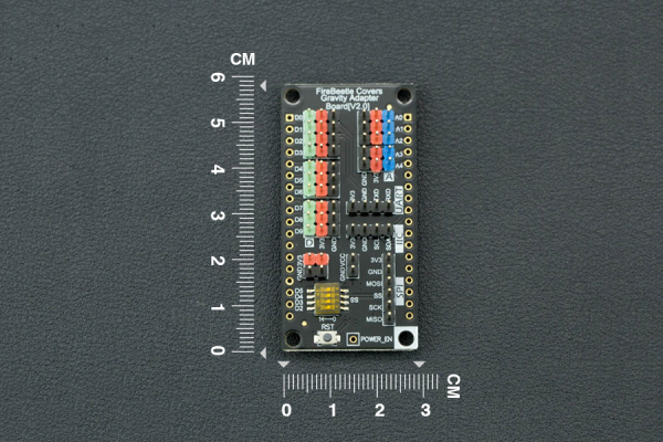 FireBeetle expansion board layout