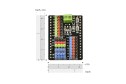 I/O Expansion Shield, Pyboard, 12 Digital, 8 Analog, 3.3V/VIN