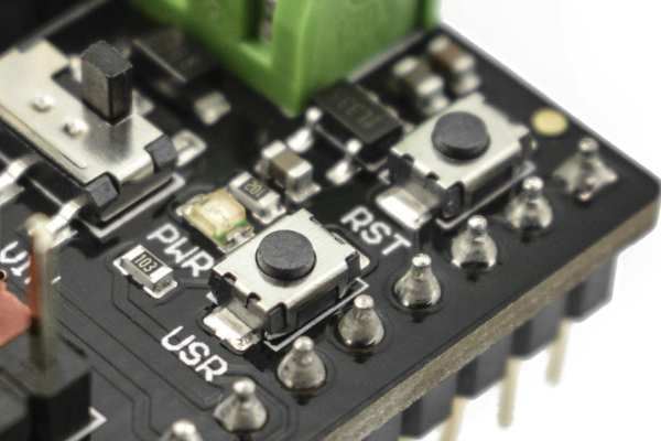 I/O Expansion Shield, Pyboard, 12 Digital, 8 Analog, 3.3V/VIN