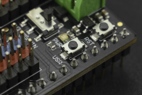 I/O Expansion Shield, Pyboard, 12 Digital, 8 Analog, 3.3V/VIN