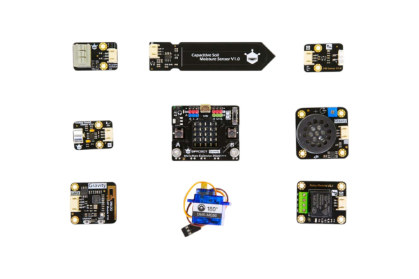 IoT Starter Kit, micro:bit, Wi-Fi, 7 Sensors, EasyIoT Platform