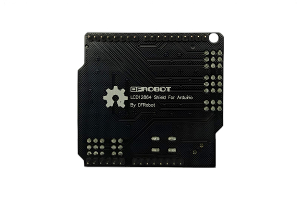 LCD12864 Shield for Arduino, LED Backlight, 5-Key Joystick