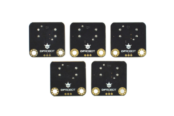 LED Switch x 5 Pack, Self-Lock, 5 Colors, Gravity Interface