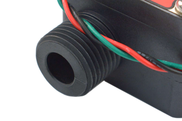 Liquid Flow Sensor G1/2, 3.5-24V, 30-1200L/H, NPN Pulse