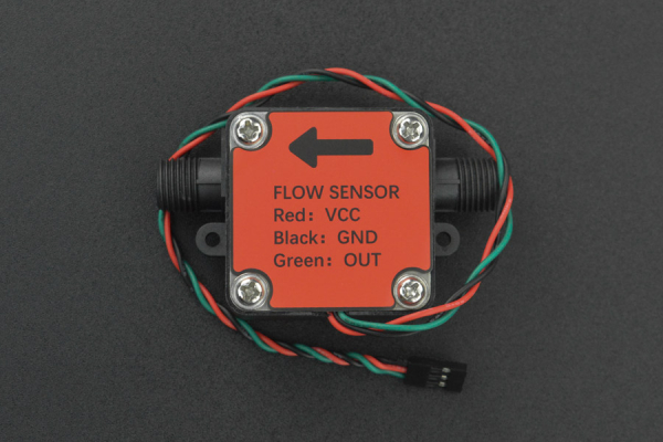 Liquid Flow Sensor G1/4, Electromagnetic, 3.5-24V, RoHS