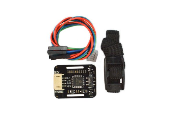 Heart Rate and Oximeter Sensor MAX30102, MCU, I2C/UART, 3.3V/5V