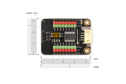 I2C 16 Digital IO Expansion Module MCP23017, 3.3V-5V, 128 IOs