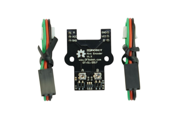Robot Chassis MiniQ, Encoder 3.3V/5V, 12 Pulse/Rev, Adj Sens