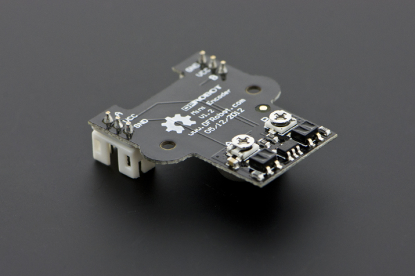 Robot Chassis MiniQ, Encoder 3.3V/5V, 12 Pulse/Rev, Adj Sens