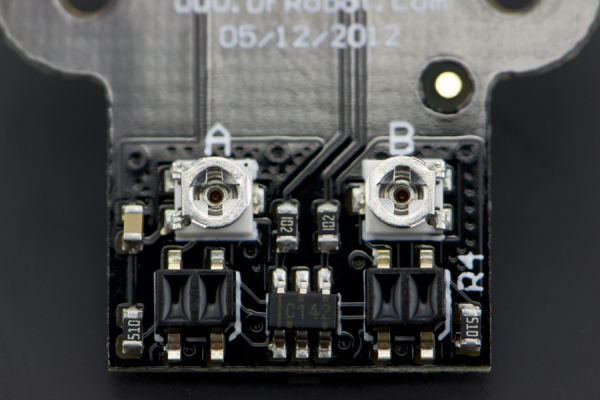 Robot Chassis MiniQ, Encoder 3.3V/5V, 12 Pulse/Rev, Adj Sens