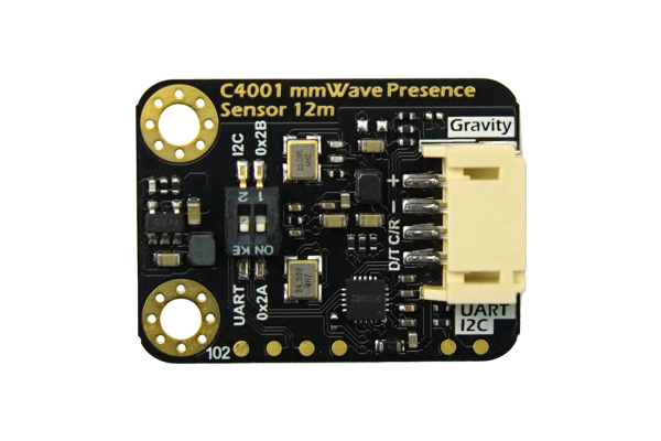 Human Presence Detection Sensor C4001, 24GHz mmWave, 12 Meters, I2C, UART