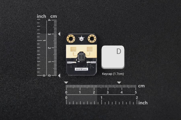Human Presence Detection Sensor C4001, 24GHz mmWave, 12 Meters, I2C, UART