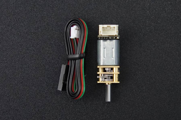 Micro Metal Gear Motor N20 with Integrated Drive, 3V-6V, 1:150/133RPM