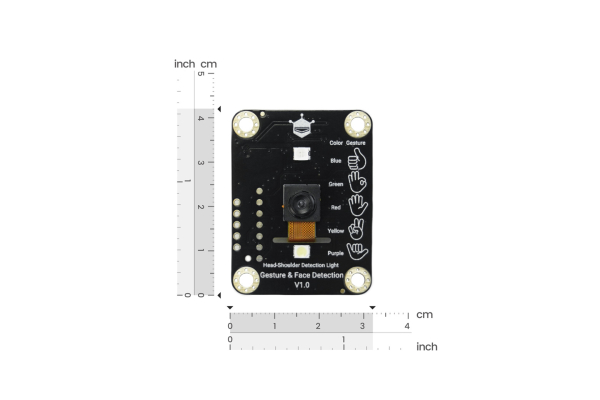 Gravity: Offline Edge AI Gesture &amp; Face Detection Sensor – 5 Gestures, 10 Faces, 3m (Arduino/ RPi/ ESP32)
