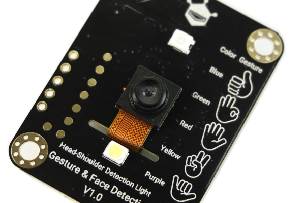 Gravity: Offline Edge AI Gesture &amp; Face Detection Sensor – 5 Gestures, 10 Faces, 3m (Arduino/ RPi/ ESP32)