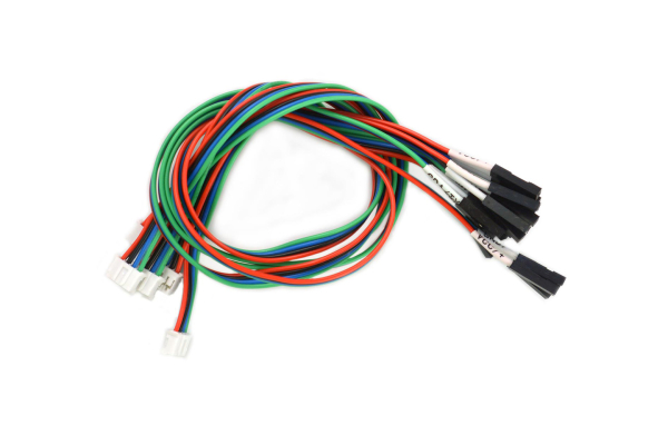 DuPont Line PH2.0-Female, Labeled I2C/UART, 30cm, 5 Pack