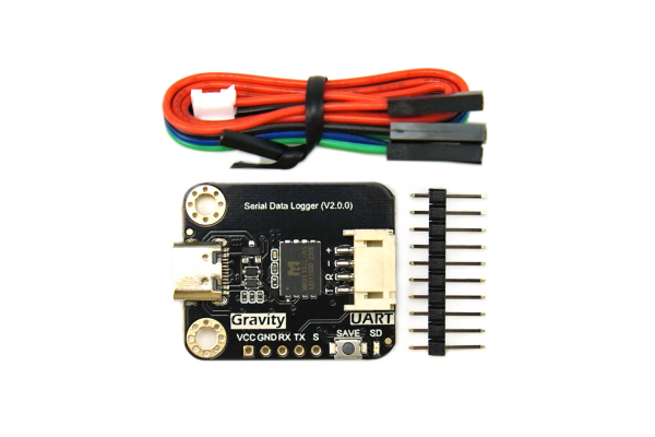 Serial Data Logger CY7C65213, 128MB Flash, USB, LED Indicator