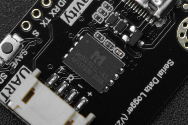 Serial Data Logger CY7C65213, 128MB Flash, USB, LED Indicator
