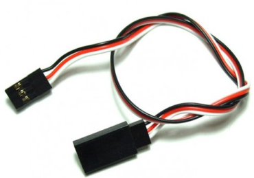 Servo Extension Cable 300mm, Male to Female, Fits Hitec/Futaba/JR