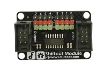 Shiftout Module, 74HC595, 8-bit, 5V, IDC6 I/O