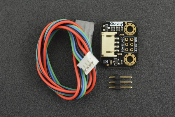 RGB Color Sensor TCS34725, High Sensitivity, IR Filter, 4 LEDs