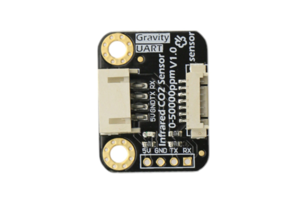 Infrared CO2 Sensor UART, 0-50000 ppm, High Accuracy, Temp Comp