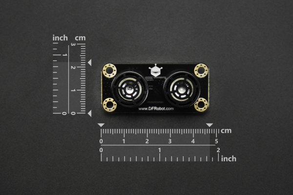 Analog Ultrasonic Sensor URM09, 30Hz, 2-500cm Range