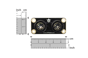 Ultrasonic Sensor URM09 I²C, 50Hz, 2-500cm Range