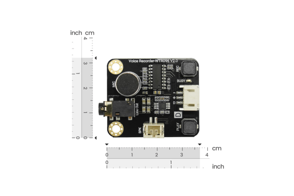 Voice Recorder Module, 10s Playback, 5V, Arduino Compatible