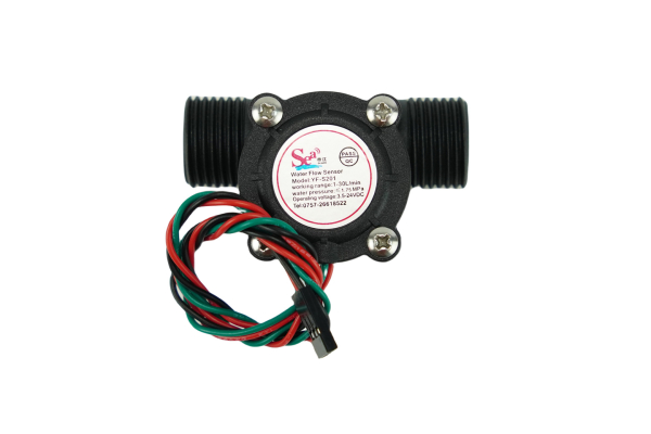 Water Flow Sensor 1/2Inch, 1-30 L/min, Arduino Compatible