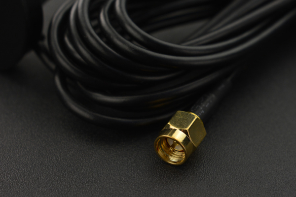 GSM Antenna, Magnetic Base (3m), 2.5dBi, 900-1800 MHz, SMA