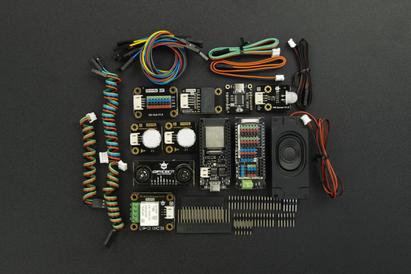 IoT Starter EEDU Kit ESP32, Wi-Fi & Bluetooth, PIR, Ultrasonic