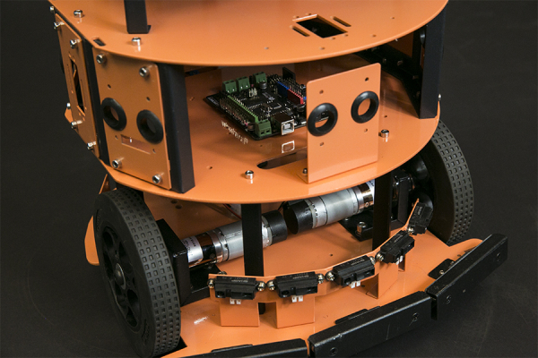 Mobile Robot Platform HCR, with Sensors, Microcontroller