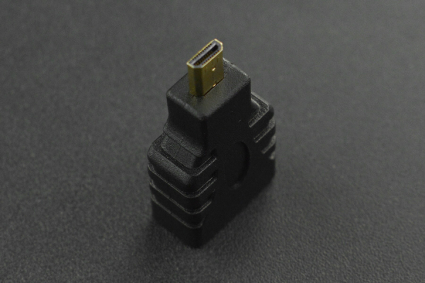 HDMI Adapter, Micro HDMI, 4K, Gold-Plated, Raspberry Pi 4B