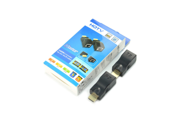 HDMI to RJ45 Extender, 1080P, Gold Plated, Plug & Play