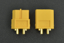 XT60 Male & Female Bullet Connector, High Quality, Gold Plated