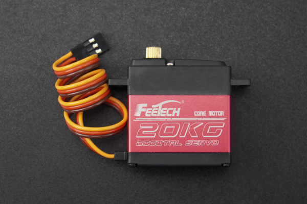 Digital Servo, High Torque Waterproof, 25KG, 360°, IP54, with Magnetic Encoder