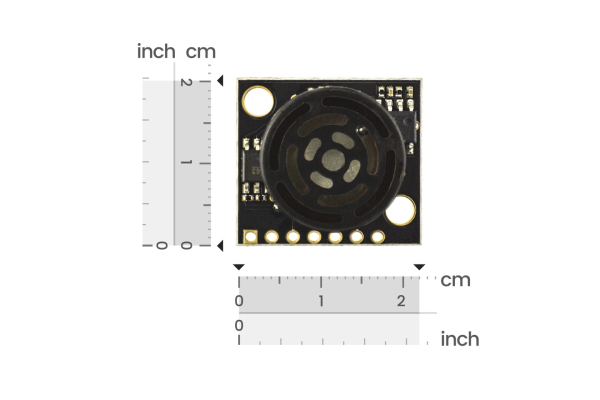 MaxSonar HRLV-EZ4 1mm Res, 10Hz, 300-5000mm Range