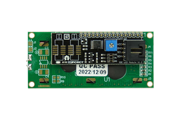 LCD Display Module I2C 16x2, Blue Backlit, Adjustable Contrast