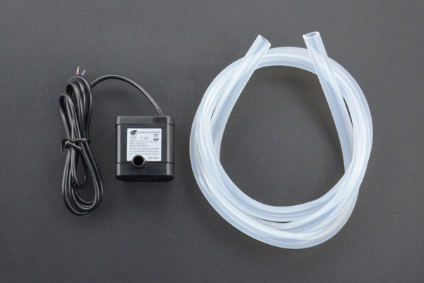 Immersible Pump & WaterTube, 4.5-12V, 100-350L/H, <40db