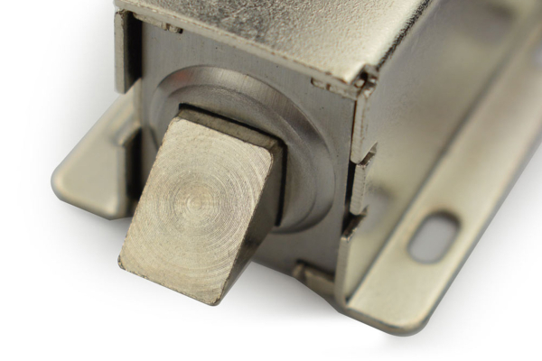 Electromagnetic Lock Inclined-12V, Nickel Plated, Pure Copper, 0.4A