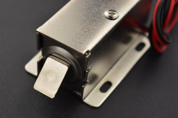 Electromagnetic Lock Inclined-12V, Nickel Plated, Pure Copper, 0.4A