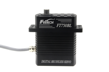 Industrial All-Metal PWM Magnetic Encoder Brushless Servo (IP65, 24V, 750kg)