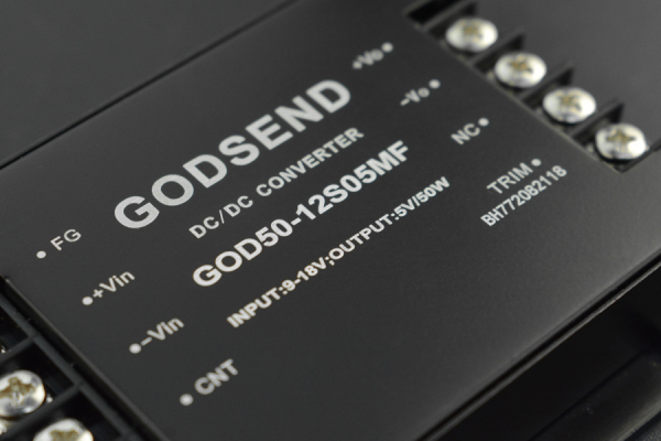 DC DC Buck Converter, Industrial Isolated, 9~18V to 5V 10A