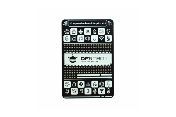 IO Expansion Board, Raspberry Pi Pico, No Soldering, Clear Labels
