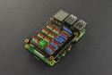 IO Expansion HAT for Raspberry Pi 4B/3B+, Digital/Analog/PWM/I2C/UART/SPI/IIS