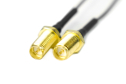 IPEX Cable to RP-SMA Female, Gold-Plated, 10cm, 0-6GHz